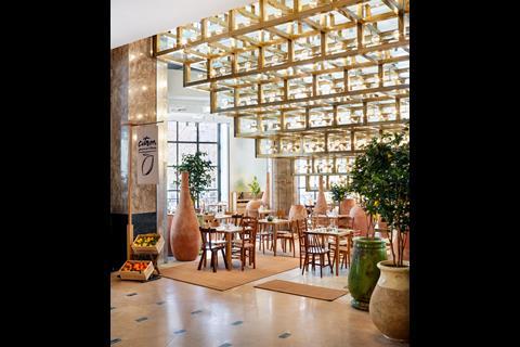 Galeries Lafayette's in-store restaurant